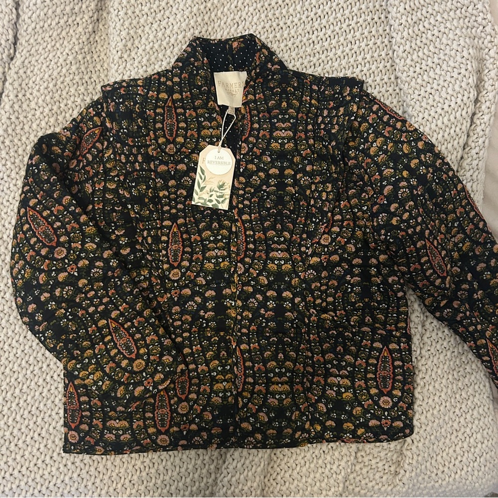 Patterned Quilted Jacket
